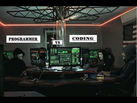 Coding Vs Programming Coder Vs Programmer Youtube