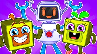 Robot Dance Cha-Cha-Cha 🤖 and More Funny Kids Cartoon by Pit & Penny 🥑