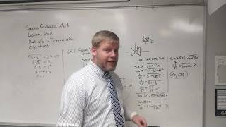 Saxon Advanced Math Lesson 65.A Radicals in Trigonometric Functions