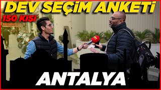 KESİNTİSİZ-SAYAÇLI DEV SEÇİM ANKETİ! (150 KİŞİLİK) | Sokak Röportajları