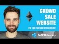 Building out an ERC-20 Crowd Sale Website · #12 Code Your Own Cryptocurrency on Ethereum