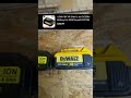 NEVER Buy FAKE Dewalt Batteries! #shorts #dewalt