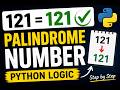 Palindrome Number in Python | Easy Explanation with Code