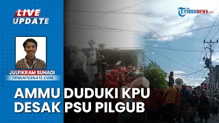 Aliansi MMU Geruduk Kantor KPU Maluku Utara, Desak Diskualifikasi Pasangan Sherly-Sarbin