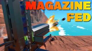 Creating a Magazine-Fed Barrel Railgun