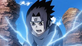 Sasuke Uses Chidori For The First Time |English Sub