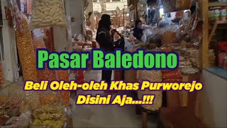 BALEDONO MARKET - Buy Souvenirs by Khas Purworejo Just Here...!!