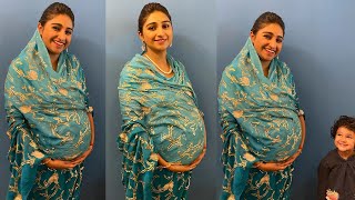 Mohena Kumari Flaunts her Big Baby Bump with her her New born after Pregnancy