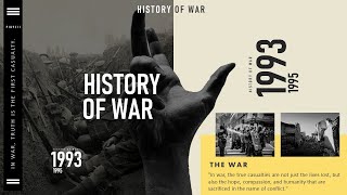 History Of WAR ( PowerPoint Slide Design Tutorial )