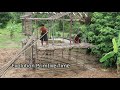 build beautiful two​​​​ story villa using bamboo wood and mud with traditional skills part 1