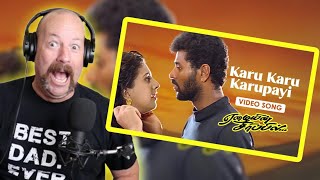 Karu Karu Karupayi - Video Song Reaction | Prabhu Deva, Kausalya,Roja| Dad's Den