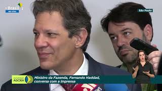 AO VIVO | Ministro Fernando Haddad fala com a imprensa