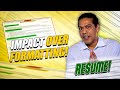 Impact Over Formatting! (Resume Review Part 2)💡📄 | Sidd Ahmed