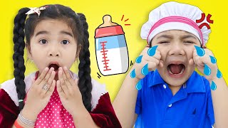 Miss Polly Had a Dolly Kids Song | Suri and Annie Pretend Play Sing-along Nursery Rhymes Song
