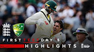 Australia Claim a Classic | Highlights - England v Australia Day 5 | LV= Insurance Test 2023