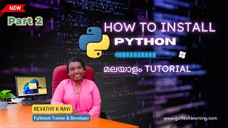 How to install Python | Python for beginners | How To Install Python In Windows Malayalam