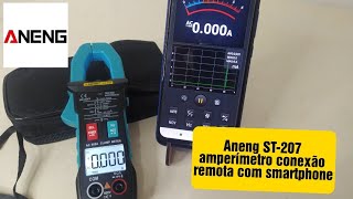 alicate amperímetro Aneng ST-207.