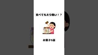 食べても太りにくいお菓子5選！ダイエット中でも安心のコンビニおやつ【雑学シリーズ】