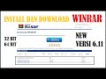 Cara Download dan Install WINRAR VERSI 32 BIT DAN 64 BIT