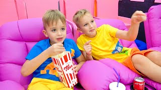 Vlad and Niki Cinema Challenge y otros divertidos desafíos para niños