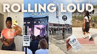 ROLLING LOUD 2026🎤:Orlando Fl| I was NOT prepared..first experience, 9 hour drive, concerts & chaos