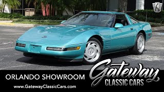 1991 Chevrolet Corvette For Sale Gateway Classic Cars Orlando #1998