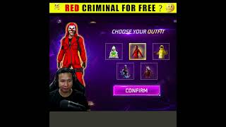 Red Criminal For Free ?? 🙄 Real or Fake #shorts #tondegamer
