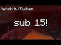 MY FIRST SUB 15! Fulham Minecraft 1.16 Speedrun PB