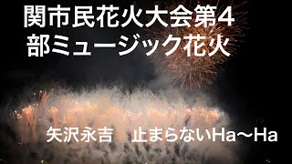 関市民花火大会　第4部ミュージック花火