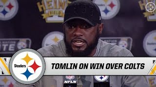 Tomlin: "It's good to be .500, given where we've come from" | Pittsburgh Steelers