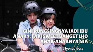 GINI RUNGSINGNYA JADI IBU ANAK 3, TAPI SWEET BANGET LHO ANAK|ANAKNYA NIA | NYONYA BOSS (23/5/21) P1