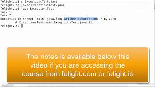 Exception Handling Part 1 - What is an Exception ?