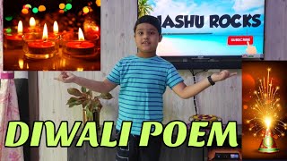 Diwali Poem for kids//Diwali Song in English//Short Poem on Diwali