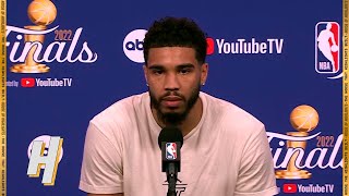 Jayson Tatum Full Interview - Game 1 Preview | 2022 NBA Finals Media Availability