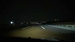 常磐自動車道　上り　夜　常磐冨岡IC　⇒　三郷スマート　2014/07/29