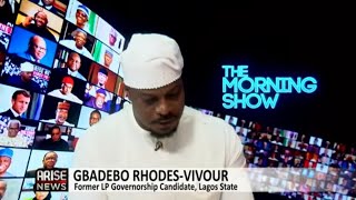 Lagos Floods: I Have Not Seen Any Foward Thinking Plan by the APC Government - Rhodes-Vivour