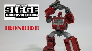 【TF玩具レビュー】トランスフォーマー・シージ　アイアンハイド　／　Transformers WFC SIEGE IRONHIDE