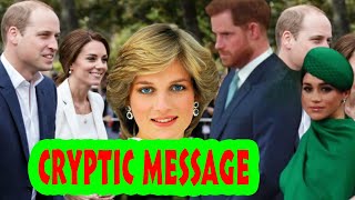 Prince William, Kate Middleton share a cryptic message Diana after Meghan Markle, Harry’s interview