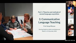 Communicative Language Teaching (TEFL 1.3)