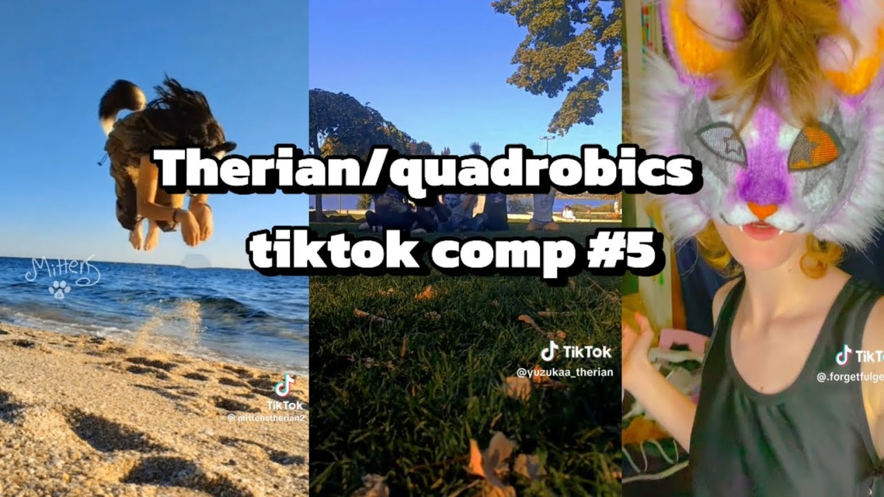 Therian Quadrobics Tiktok Compilation 5 Therian Theriantropy