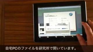 iPad2でWindows