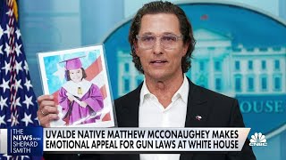 Following Matthew McConaughey's plea, the Senate continues work on gun safety legislation