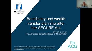 A DMI Video Series- The Secure Act \u0026 Annuity Planning