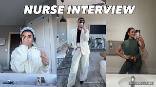 VLOGMAS DAY 12 | Interview with me for a Nursing Job! grwm, prep, interview tips, shadowing & more