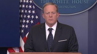 Sean Spicer holds first press briefing in 8 days amid rumours he's stepping down