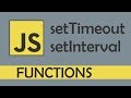 setTimeout and setInterval in JS