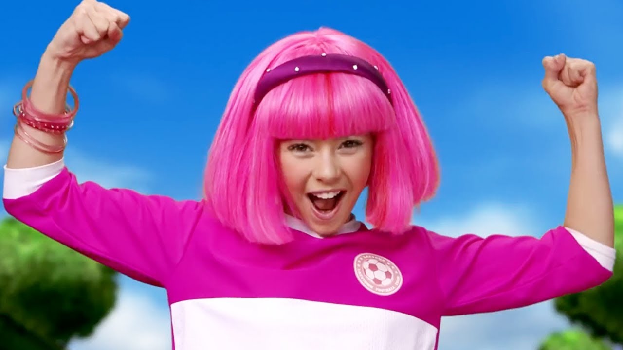 Lazy Town Stephanie Then And Now Lazy Town Stephanie Sings And Learns