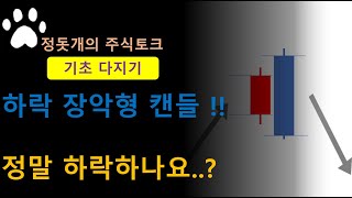 하락 장악형 캔들!!정말 하락하나요?