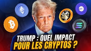 Trump : ce qui va changer pour les cryptos