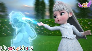 PRINCESS  FROZEN Song | Princess Blossom Turned into ICE + Princess Cinderella Song  - Wands & Wings